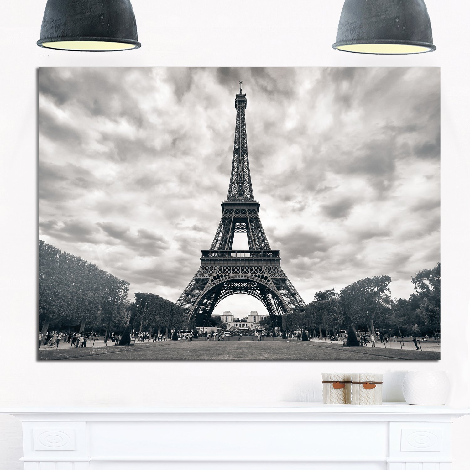 モブ型メタルアート　高さ約18センチ Amazon.co.jp: Designart MT9271-28-12 Skyscape フォトメタルウォール